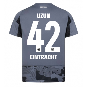 Eintracht Frankfurt Can Uzun #42 Maglia Gara Terza Repliche 2025-26 Maniche Corte